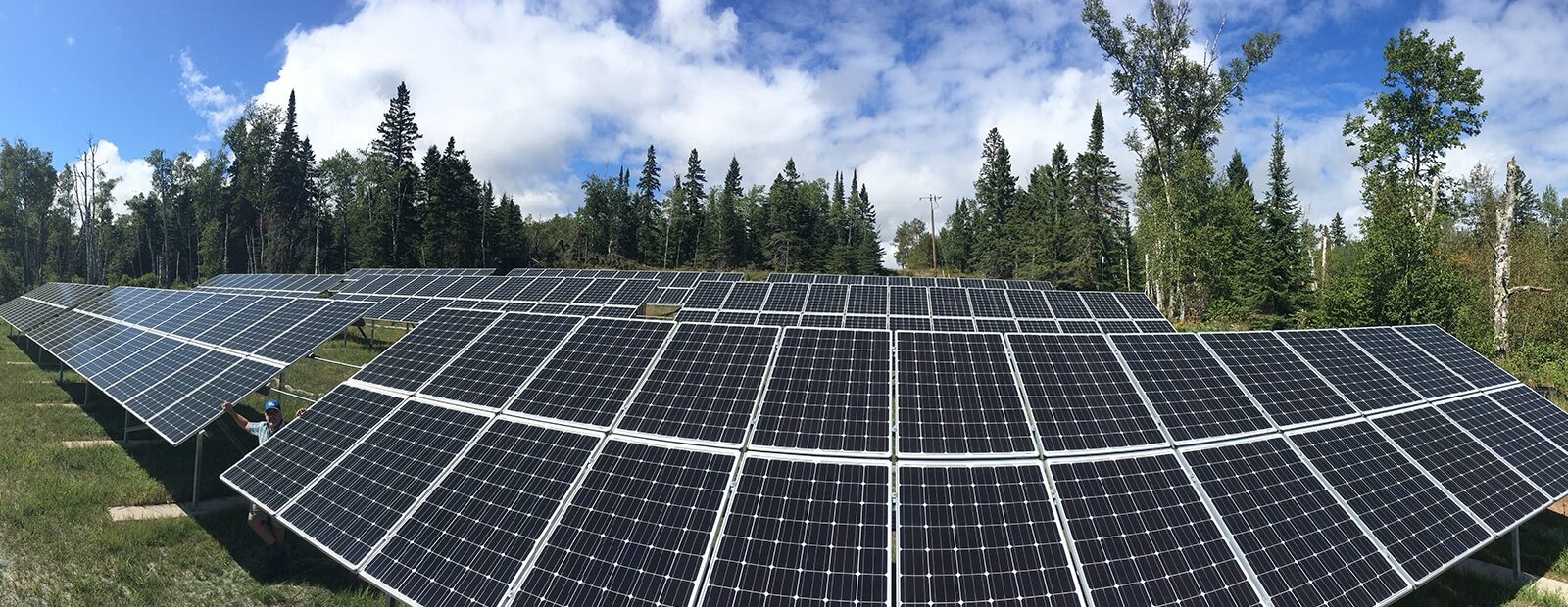 Utility Solar Panel Farm