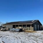 Farming solar energy panels for new construction